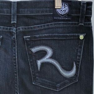 NWOT Rock & Republic Rudy flare jeans 29